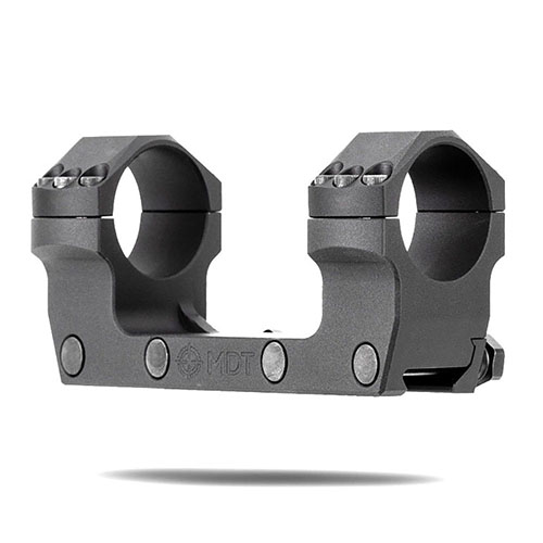 Los MDT One-Piece Scope Mount de 35mm ofrecen una plataforma rígida, sistema de sujeción duradero y resistencia para que no necesites re-zeroing en tus cacerías.